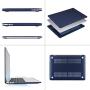 MOSISO Compatible with MacBook Pro 13 inch Case 2016-2020 Release A2338 M1 A2289 A2251 A2159 A1989 A1706 A1708, Plastic Hard Shell Case&Keyboard Cover Skin&Screen Protector&Storage Bag, Navy Blue