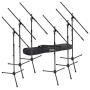 On-Stage MSP7706 Euroboom Microphone Stands with Travel Bag, 6 Pack