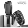 ELOHEI for Audi Key Fob Cover Case,Premium Soft TPU 360 Degree Full Protection Key Shell Key Case Cover Compatible with Audi A1 A3 Q3 Q7 R8 A6L TT (only for 3-Button Key Box) (Black) ELOHEI for Audi Key Fob Cover Case,Premium Soft TPU 360 Degree Full Protection Key Shell Key Case Cover Compatible with Audi A1 A3 Q3 Q7 R8 A6L TT (only for 3-Button Key Box) (Black)