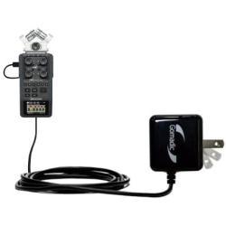 Gomadic High Output Home Wall AC Charger Designed for The Zoom H6 with Power Sleep Technology - Intelligently Designed with Gomadic TipExchange