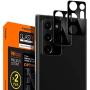 Spigen Camera Lens Screen Protector [Glas.tR Optik] Tempered Glass Designed for Galaxy Note 20 Ultra [Black] - Case Friendly / 2 Pack