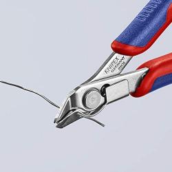 KNIPEX - 78 13 125 Tools - Electronics Super-Knips, INOX Steel, Multi-Component (7813125), 5-Inch with Lead Catcher