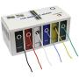 CBAZY Hook up Wire Kit (Stranded Wire Kit) 30 Gauge Flexible Silicone Rubber Electric Wire 6 Colors 32.8 feet Each 30 AWG