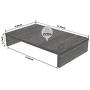 Bestier Monitor Stand Riser (Grey, 15.7 Inch)