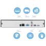 Amcrest NV2116-HS 16CH NVR 4K/6MP/5MP/4MP/3MP/1080P Network Video Recorder, 16-Channels, No PoE Ports, Supports 16 x 4K IP Cameras, HDD Not Included (Supports up to 6TB Hard Drive) (No Built-in WiFi)