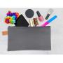 Canvas Products Group - Made in The USA – Tool Pouch Zipper Bag - Utility Multipurpose Organizer Bag, Small Tool Storage, Leather Tab for Clip On 12.25” x 7” CPG