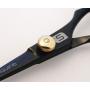 Sanguine Professional Hairdressing Scissors, 5.5 inch, 14 cm, Deep Black