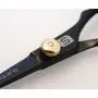 Sanguine Professional Hairdressing Scissors, 5.5 inch, 14 cm, Deep Black
