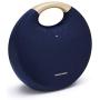 Harman Kardon Onyx Studio 6 - IPX7 Waterproof Wireless Bluetooth Speaker System w/Rechargeable Battery, Built-in Microphone (Blue)