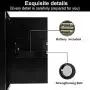 JUGREAT Safe Box with Induction Light,Electronic Digital Securit Safe Steel Construction Hidden with Lock,High Capacity Electronic Digital Display Home Safe with Shelf,1.9 Cubic Feet