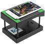 Rybozen Mobile Film and Slide Scanner, Converts 35mm Slides & Negatives into Digital Photos with Your Smartphone Camera, Interesting Presents and Toys with LED Backlight（2AA Batteries not Included