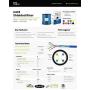 trueCABLE Cat6 Shielded Riser (CMR), 1000ft, White, 23AWG Solid Bare Copper, 550MHz, ETL Listed, Overall Foil Shield (FTP), Bulk Ethernet Cable