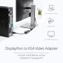StarTech.com DisplayPort To VGA Video Adapter Converter - Active - 1080p - DP to VGA Converter (DP2VGA2) Black