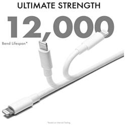 Ultimate 10ft Lightning Cable, Apple MFi Certified, iPhone Charger Cable 10 Foot, USB Cord Compatible with iPhone 11 Pro Max XS XR X 8 7 6S 6 Plus SE iPad Airpods