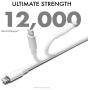 Ultimate 10ft Lightning Cable, Apple MFi Certified, iPhone Charger Cable 10 Foot, USB Cord Compatible with iPhone 11 Pro Max XS XR X 8 7 6S 6 Plus SE iPad Airpods