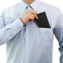 Calculator, Deli Standard Function Basic Calculators, Solar Battery Dual Power Office Calculator with Cover, Metal Panel