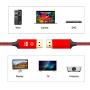DisplayPort to HDMI Cable,Capshi [4K UHD] Uni-Directional Nylon Braided Gold-Plated DP to HDMI Cord Display Port to HDMI Male Connector -6 Feet