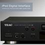 TEAC CD-P650 Home Audio CD Player with USB and iPod Digital Interface - Black