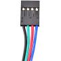 STEPPERONLINE Nema 17 Stepper Motor Bipolar 2A 59Ncm(84oz.in) 48mm Body 4-lead W/ 1m Cable and Connector compatible with 3D Printer/CNC