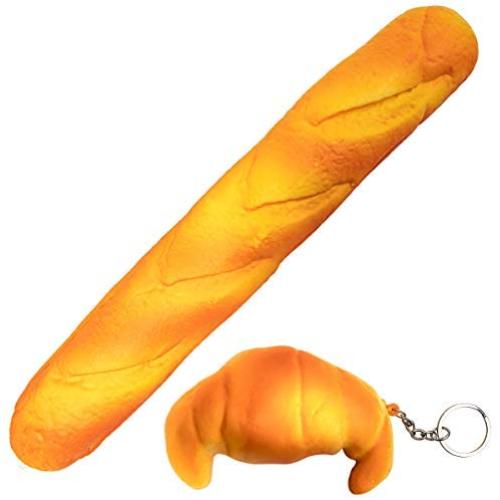 Soft Toast Bread Baguette Shape Anti-Skid Keyboard Wrist Rest Support & Mouse Wrist Support for Office,Computer,Laptop& Mac,Slow Bounces Back Foam for Easy Typing & Pain Relief Soft Toast Bread Baguette Shape Anti-Skid Keyboard Wrist Rest Support & Mouse Wrist Support for Office,Computer,Laptop& Mac,Slow Bounces Back Foam for Easy Typing & Pain Relief