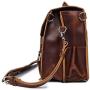 Polare Mens Full Grain Leather 16 Briefcase Shoulder Messenger Bag Fit 15.6 Laptop Polare Mens Full Grain Leather 16 Briefcase Shoulder Messenger Bag Fit 15.6 Laptop