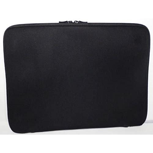 Simple Sleeve by Good Gear for Life, Practical, 3-Sided Neoprene Laptop Sleeve - Black, 15-inch, Fits Both PC laptops, Tablets, and MacBooks