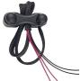 Motorcycle Switch Handlebar Push Button Switch Gear Black 7/8 22mm Universal Cycling retail (Color : Black, Size : Latching)