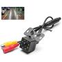 Hikity Backup Camera 8IR Light Car Rear View Camera Universal Mini Auto Backup Parking Camera Waterproof 170 Wide Angle HD Color Camera