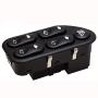 IDIYA New Auto Replacement Part # 7S6514529AA 7S65-14529-AA 4L5514529AA Electric Window Power Control Switch Button 4 Way 8+3 Pin Driver Side for Ranger Fiesta Ecosport 2004-2008 (1 Pack)