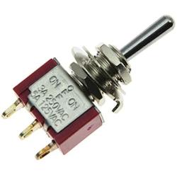 SALECOM 3X SPDT 3 Position ON Off ON Guitar Mini Toggle Switch Car/Boat Switches
