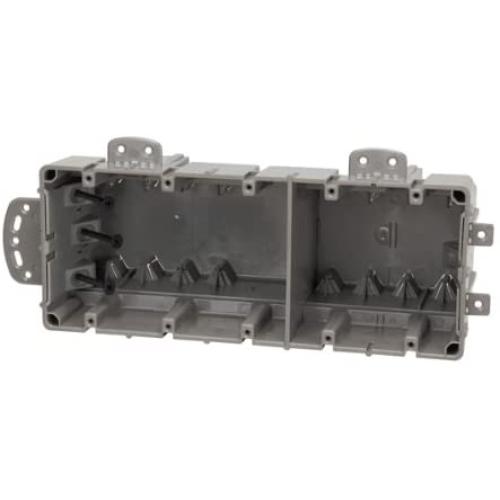Madison Electric Products MSBMMT5G 5 Gang Multi Mount Device Box with Depth Adjustable, Heavy Duty 42lb