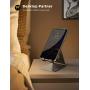 Lamicall Cell Phone Stand, Phone Dock : Cradle, Holder, Stand, Compatible with Phone 12 Mini 11 Pro Xs Xs Max Xr X 8 7 6 6s Plus 5 5s 5c All Android Smartphone Charging, Accessories Desk - Gray