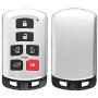 KRSCT Keyless Key Fob Fits Toyota Sienna 2011-2019 Entry Remote 6-Button (HYQ14ADR) Replaces Key Replacement P/N 89904-08010