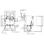 Dayton 1LPL8 AC Parallel Shaft Gear Motor, Degrees_Fahrenheit, to Volts, Amps, (