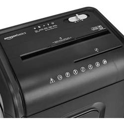 Amazon Basics 8-Sheet High-Security Micro-Cut Shredder with Pullout Basket