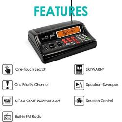 Whistler WS1025 Analog Desktop Scanner (Black)