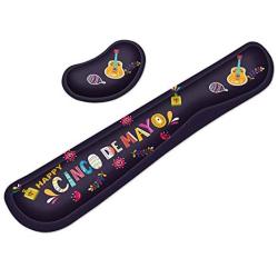 KBSING Keyboard Wrist Rest Pillow Pad and Mouse Wrist Support for Office, Game,Computer, Laptop, Pain Relief Memory Foam Wrist Rest Set (WRT-02)