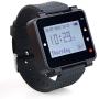 Retekess T128 Restaurant Pager System,Waiter Customer Calling System, User-Defined Watch Pagers,3 PC Watch Receiver,15 PCS 4-Key Call Button for Clinic