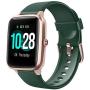 Letsfit Smart Watch, Fitness Tracker with Heart Rate Monitor, Activity Tracker with 1.3 Inch Touch Screen, IP68 Waterproof Pedometer Smartwatch with Sleep Monitor, Step Counter for Women and Men
