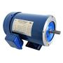 Hallmark Industries MA0510F AC Motor, 1 hp, 3450 RPM, 3PH/60 hz, 208-230/460V AC, 56C/TEFC, with Foot, SF 1.15, Insul F, Inverter Duty, Steel (Pack of 1)