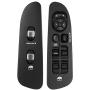 BASIKER Master Power Window Switch and Bezel, Driver& Passenger Window Switch Bezel Replacement for 2002-2010 Dodge Ram 1500/2500/3500, Black