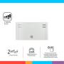GE Wireless Doorbell Kit, 2 Melodies, 1 Push Buttons, 4 Volume Levels, 150 Ft. Range, Mountable, White, 19247, Battery-Operated Receiver