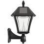 Gama Sonic Baytown II Outdoor Black Resin Solar Post/Wall Light with Warm-White LED Gama Sonic Baytown II Outdoor Black Resin Solar Post/Wall Light with Warm-White LED