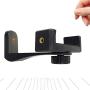 Coolux Mini Tripod Projector Mount with 360 Degrees Rotatable Heads for Projectors DSLR DVR Cameras Mini Webcam, Mount with Metal Ballhead for Camera … (Clip)