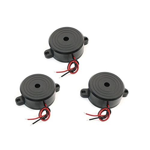 YXQ DC 9-15V HYD-4218 Active Piezo Electronic Alarm Buzzer (90dB, 3Pcs)