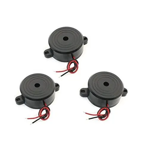 YXQ DC 9-15V HYD-4218 Active Piezo Electronic Alarm Buzzer (90dB, 3Pcs)