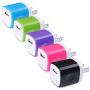 Wall Charger Block, Hootek USB Plug 5Pack 1A/5V Wall Charger Plug Charging Cube Brick Charger Box Compatible iPhone 11 XS Max X 8 7 6S Plus, iPad, Samsung Galaxy, LG, HTC, Moto, Android Phone Charger