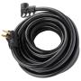 SCITOO 50Foot 50AMP RV Extension Cord Power Supply Cable for Trailer Motorhome Camper with Handle Black