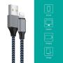 Atill iPhone Charger 3Pack 10FT iPhone Charger Cable Nylon Braided Charging Cord Compatible iPhone XR XS XSMax X 8 8 Plus 7 7 Plus 6 6s Plus SE 5 5s 5c iPad iPod (Blue) Atill iPhone Charger 3Pack 10FT iPhone Charger Cable Nylon Braided Charging Cord Compatible iPhone XR XS XSMax X 8 8 Plus 7 7 Plus 6 6s Plus SE 5 5s 5c iPad iPod (Blue)