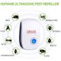 Ultrasonic Pest Repeller 6 Pack,Upgraded Electronic Pest Repellent Plug in Indoor Pest Control for Insects, Mosquito, Mouse, Cockroaches, Rats, Bug, Spider, Ant